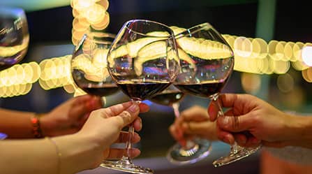 Descubre Rioja Alavesa. Brindando con vino de la Rioja Alavesa