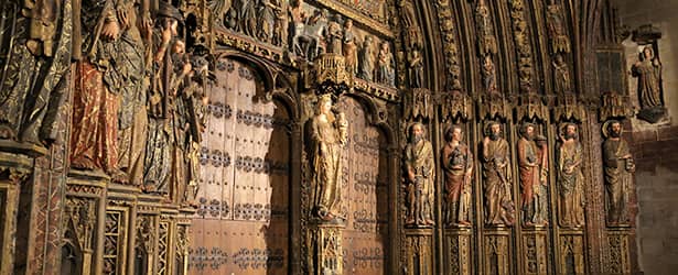 Descubre Rioja Alavesa. Pórtico de Santa María de Laguardia