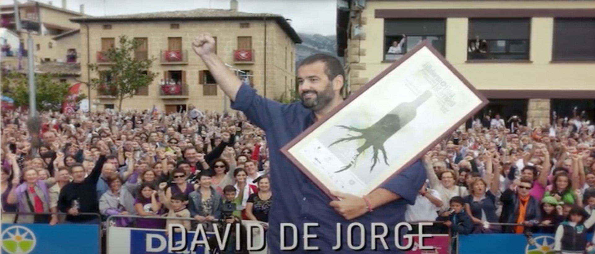 David de Jorge pregonero de la Fiesta de la Vendimia de Rioja Alavesa 2013