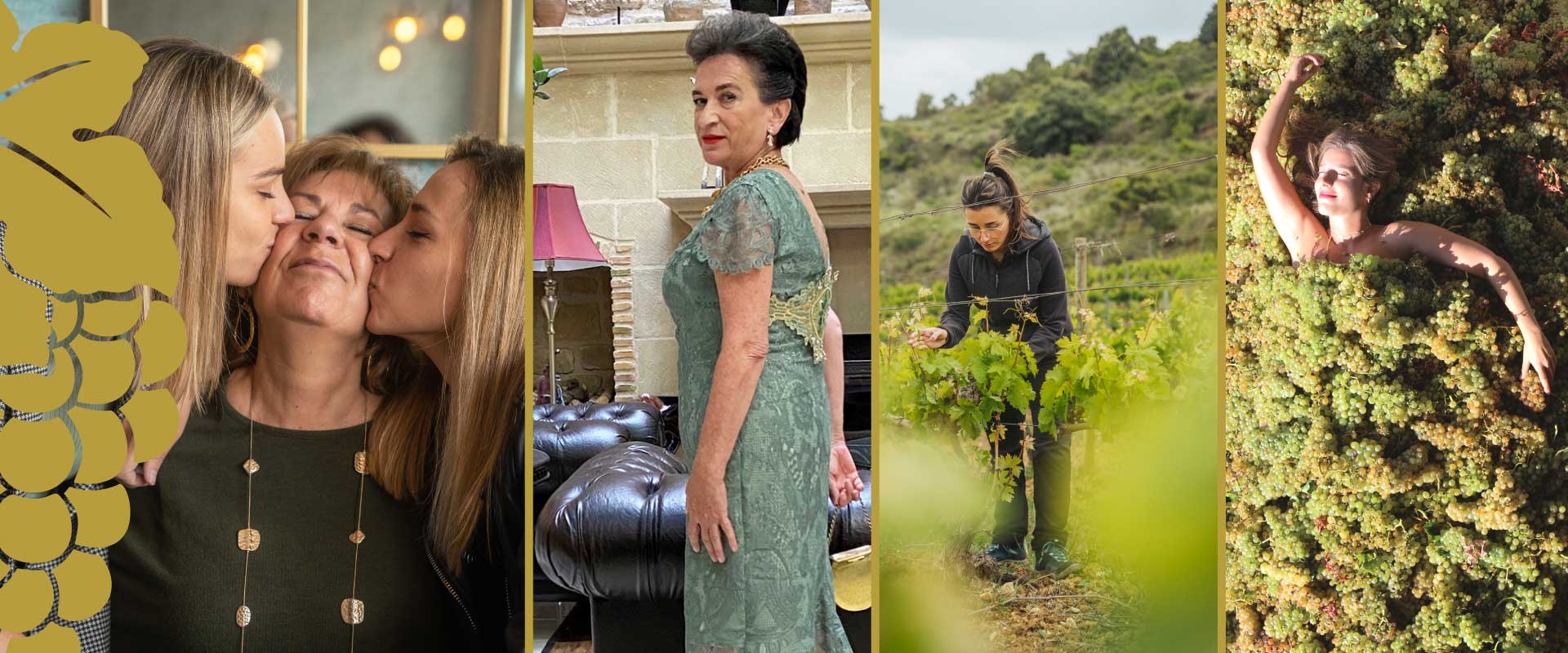 Mujeres que trabajan en Rioja Alavesa